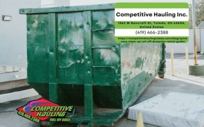Quick & Easy Clean-Up: Roll-Off Dumpster Rental Guide